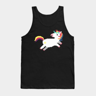 Pixel Unicorn Tank Top